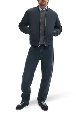 rag & bone rag & bone Fit 4 Authentic Rigid Infuse Straight Leg Jeans in Minna — Men Winter navy Pants