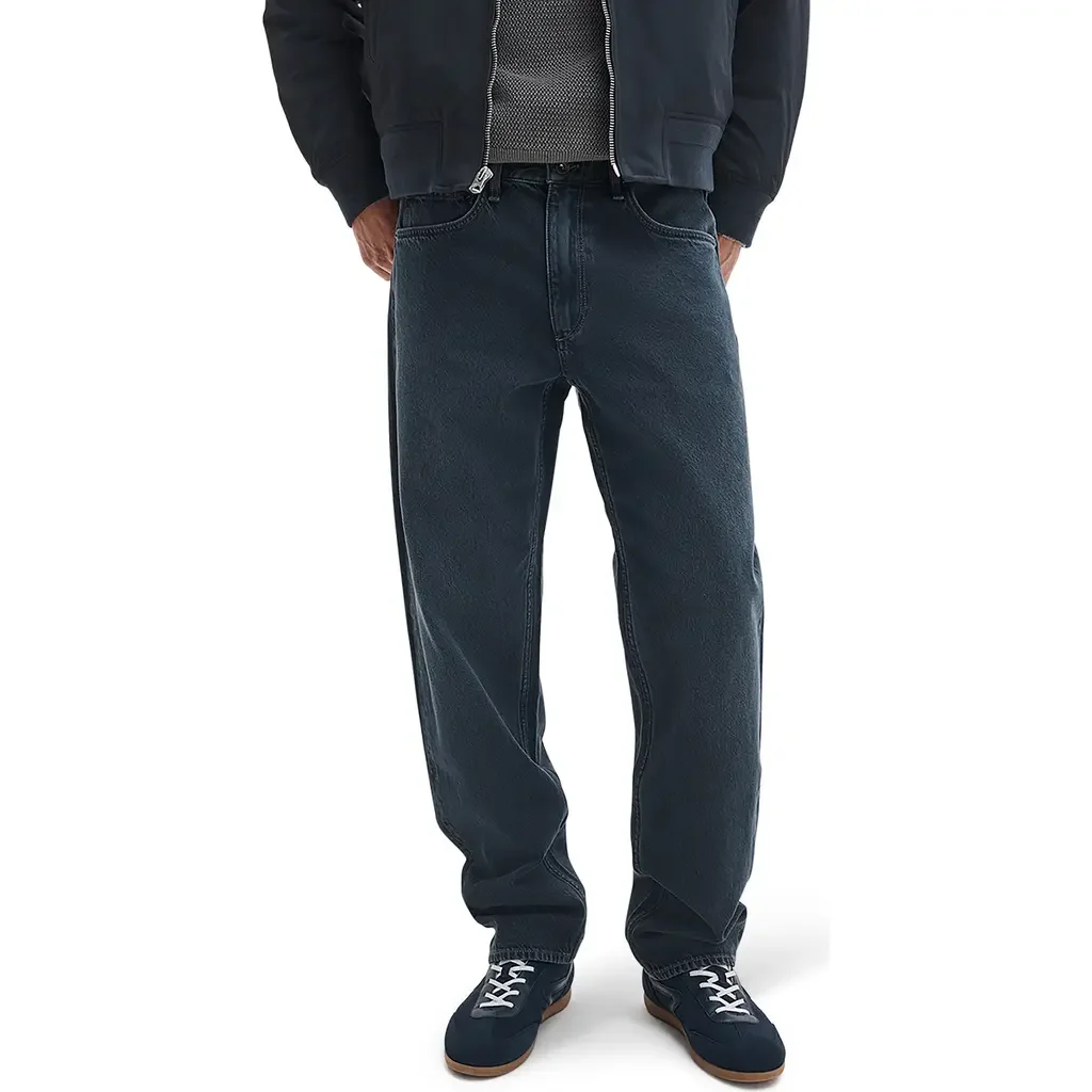 rag & bone rag & bone Fit 4 Authentic Rigid Infuse Straight Leg Jeans in Minna — Men Winter navy Pants