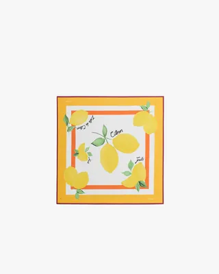 Cuyana Citron Bandana in yellow — Spring yellow Accessories