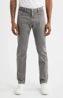 AG AG Tellis Slim Fit Jeans in 7 Years Sulfur Graphite Iron — Men Summer grey Pants