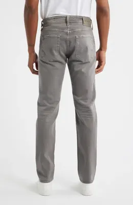 AG AG Tellis Slim Fit Jeans in 7 Years Sulfur Graphite Iron — Men Summer grey Pants