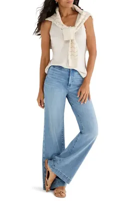 NIC+ZOE NIC+ZOE Day Gloss Scoop Neck Tank in Coconut — Women Spring ivory Tops