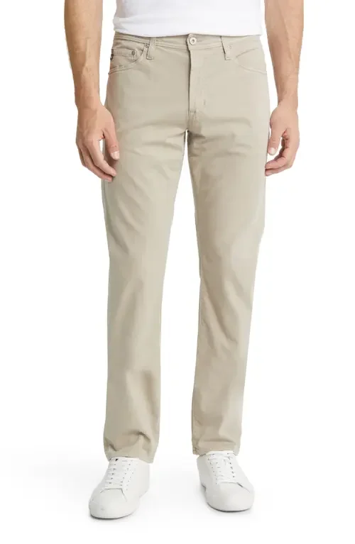 AG AG Graduate SUD Straight Leg Pants in Desert Stone — Men Autumn beige Pants