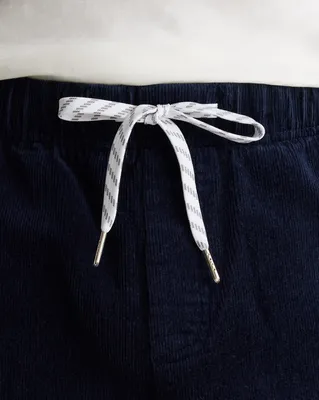 Quince Quince | Men's Organic Stretch Corduroy Shorts 6" in Deep Navy — Men Winter navy Shorts