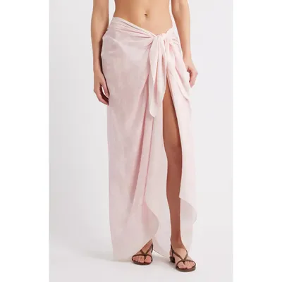 rag & bone rag & bone Sally Sarong in Pink — Women Spring beige Accessories