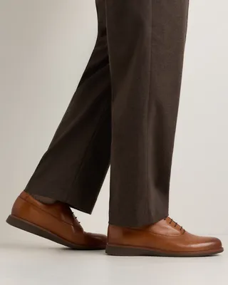 Quince Quince | Men's Hybrid Crafted Leather Oxford in Tan — Men Autumn tan Accessories