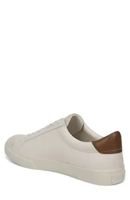 Vince Vince Fulton Low Top Sneaker in Pebble White — Men Autumn ivory Shoes