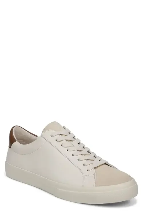 Vince Vince Fulton Low Top Sneaker in Pebble White — Men Autumn ivory Shoes