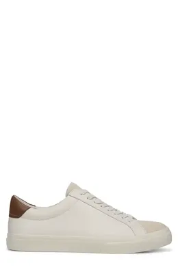 Vince Vince Fulton Low Top Sneaker in Pebble White — Men Autumn ivory Shoes