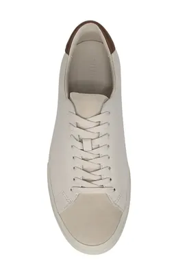 Vince Vince Fulton Low Top Sneaker in Pebble White — Men Autumn ivory Shoes