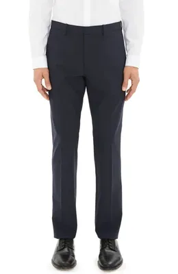 Theory Theory Mayer New Tailor 2 Wool Dress Pants in Navy — Men Winter navy Pants