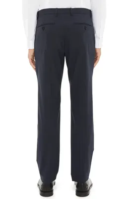Theory Theory Mayer New Tailor 2 Wool Dress Pants in Navy — Men Winter navy Pants