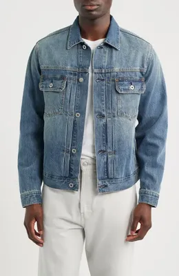 AG AG Sid Denim Trucker Jacket in 16 Years Hidden Gems — Men Winter navy Outerwear