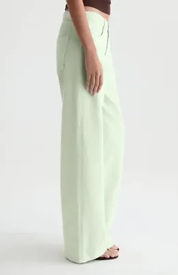 AG AG Adria Low Rise Wide Leg Jeans in Summer Vine — Women Spring ivory Pants