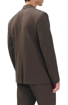 rag & bone rag & bone Butler Wool Blend Ripstop Suit Jacket in Stonewall — Men Autumn grey Outerwear