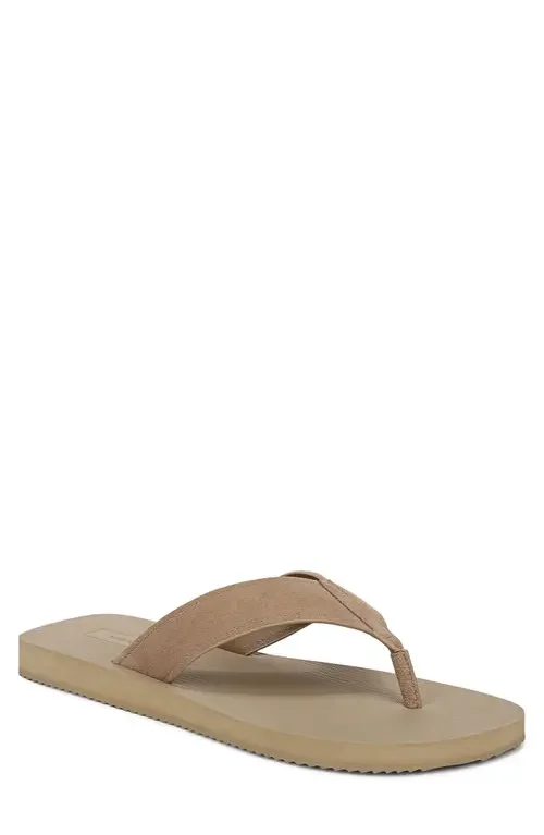 Vince Vince Fiji Leather Flip Flop in New Camel-Fa — Men Autumn camel Shoes