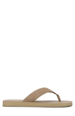 Vince Vince Fiji Leather Flip Flop in New Camel-Fa — Men Autumn camel Shoes
