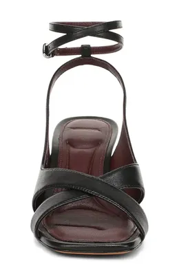 Vince Vince Lola Leather Sandal in Black — Women Winter black Shoes