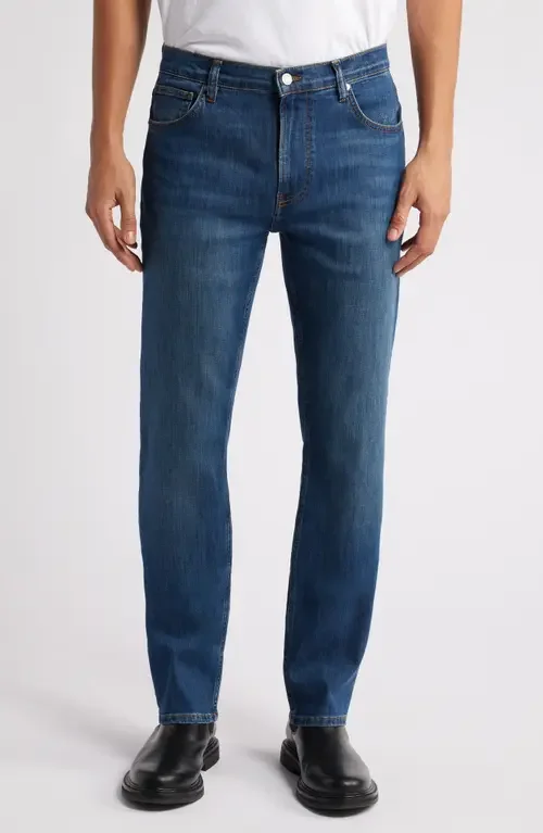 FRAME FRAME Modern Straight Leg Jeans in Benz — Men Winter navy Pants