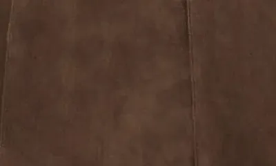 Vince Vince Flared Suede Skirt in Deep Espresso — Women Autumn chocolate Skirts