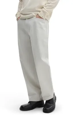 rag & bone rag & bone rbBAGGY Selvedge Relaxed Fit Jeans in Walker — Men Winter white Jeans & Denim