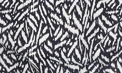 NIC+ZOE NIC+ZOE Geo Toss Knit Top in Indigo Multi — Women Winter navy Tops