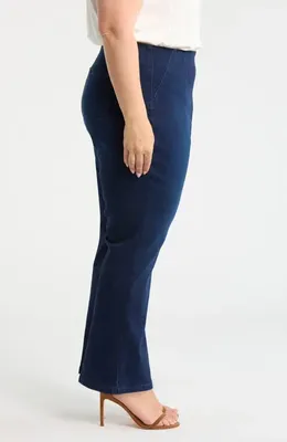 NIC+ZOE NIC+ZOE Berkeley Bootcut Jeans in Twilight — Women Summer navy Pants