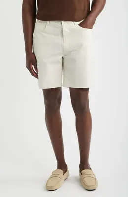 AG AG Bay Athletic Fit Airluxe™ Dobby Shorts in Champagne — Men Spring ivory Shorts