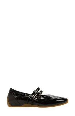 rag & bone rag & bone Emilee Mary Jane Runner in Black — Women Winter black Shoes