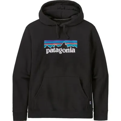 Patagonia Patagonia P-6 Logo Uprisal Hoodie Black in Black — Unisex Winter black Tops