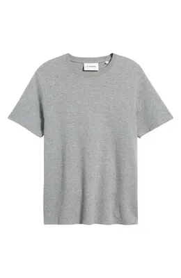 FRAME FRAME Duo Fold Cotton T-Shirt in Heather Grey — Men Summer silver Tops