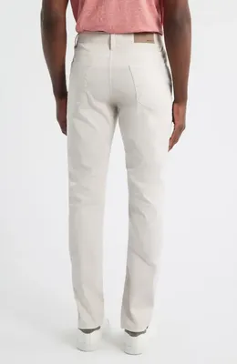 johnnie-O johnnie-O Atlas Garment Dye Stretch Chinos in Stone — Men Winter white Pants