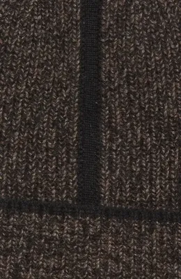 rag & bone rag & bone Jensen Cashmere Beanie in Brown Multi — Men Autumn brown Accessories