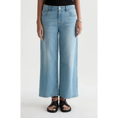 AG AG Saige Ankle Wide Leg Jeans in Brix — Women Summer silver Pants