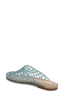 Vince Vince Barcelona Jelly Cage Mule in Oceanic-Dm — Women Summer teal Shoes
