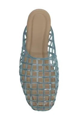 Vince Vince Barcelona Jelly Cage Mule in Oceanic-Dm — Women Summer teal Shoes