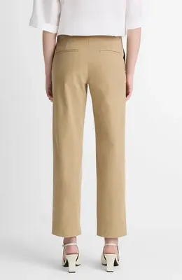 Vince Vince Avery Mid Rise Chino Pants in Desert — Women Autumn khaki Pants