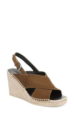Vince Vince Georgia Espadrille Wedge Sandal in Elmwood — Women Autumn camel Shoes