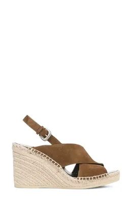 Vince Vince Georgia Espadrille Wedge Sandal in Elmwood — Women Autumn camel Shoes