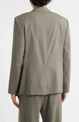 FRAME FRAME Wool Sport Coat in Smoky Green — Men Autumn grey Outerwear