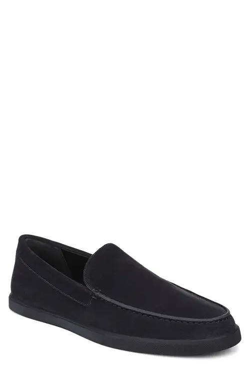 Vince Vince Sonoma Loafer in Coastal Suede — Men Winter black Shoes