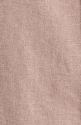 AG AG Wesley Linen & Cotton Button-Up Shirt in Desert Mauve — Men Autumn tan Tops
