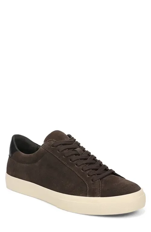 Vince Vince Fulton Low Top Sneaker in Cocoa Brown/black — Men Autumn brown Shoes