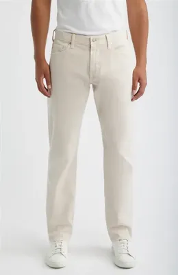 AG AG Protégé Straight Leg Jeans in 7 Years Sulfur Fade To Gray — Men Spring white Jeans & Denim