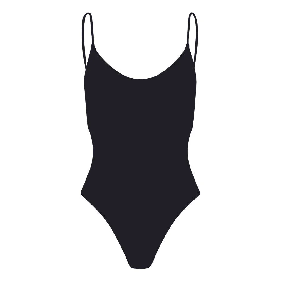 Cuyana Vanessa Sposi Le Classique - Black / in black — Winter black Swimwear