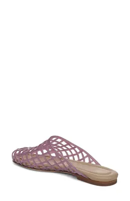 Vince Vince Barcelona Jelly Cage Mule in Amethyst — Women Summer grey Shoes
