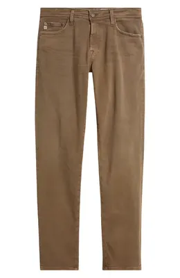 AG AG Tellis Slim Fit Jeans in 7 Years Sulfur Wild Mushroom — Men Autumn grey Pants