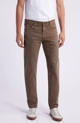 AG AG Tellis Slim Fit Jeans in 7 Years Sulfur Wild Mushroom — Men Autumn grey Pants