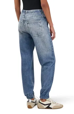 rag & bone rag & bone rb Miramar Jogger Cotton Terry Sweatpant Jeans in Blue — Women Winter black Pants
