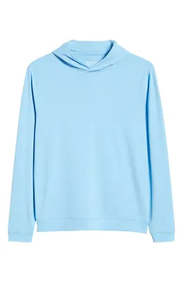 johnnie-O johnnie-O Motion Performance Hoodie in Maliblu — Men Summer silver Tops